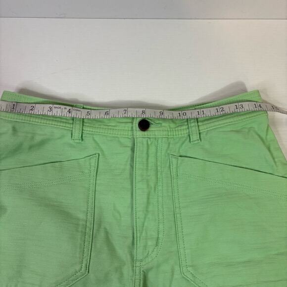 Patagonia Green Organic Cotton Shorts Relaxed Fit Size 6 CC0558 - Picture 5 of 10